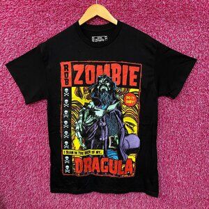 Rob Zombie Dragula Hellbilly Deluxe Comic Style T-Shirt Medium